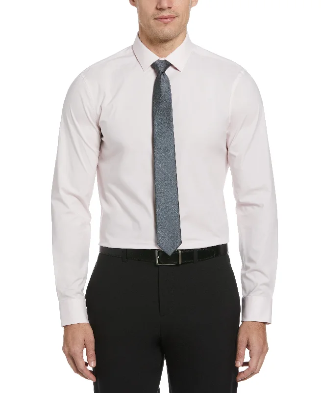 Bargain Bin Slim Fit Luxury Cotton Poplin Dress Shirt
