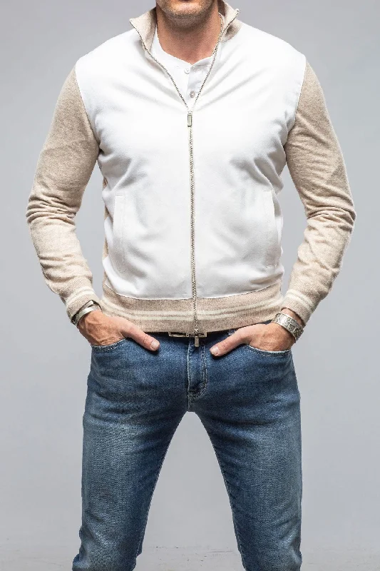 Limited Time Discount Entoto Cashmere Baseball Jacket In Beige