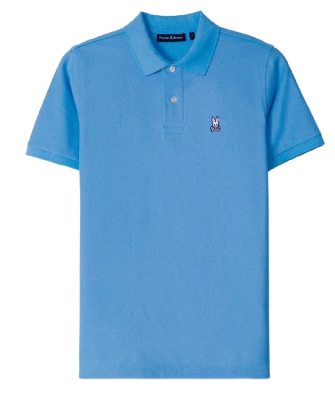Fantastic Savings ID24311-Psycho Bunny Marina Blue Classic Polo