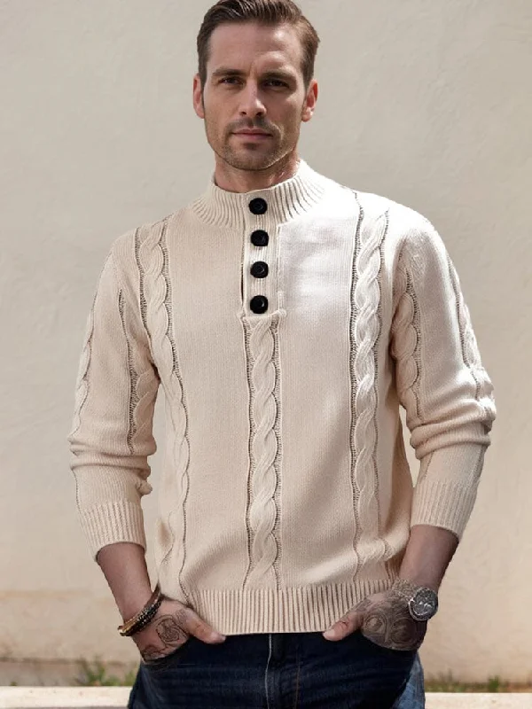 Customer Appreciation Sale Casual Cable Knit Sweater