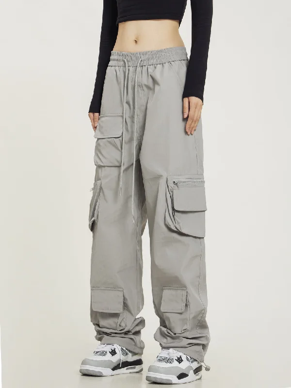 Major Deal Multi Pocket Elastic Waist Pants