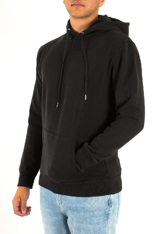Pay Less Silent Hoody Washed Black