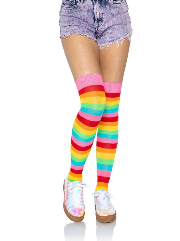Weekend Discounts to Enjoy Rainbow Ankle Warmers