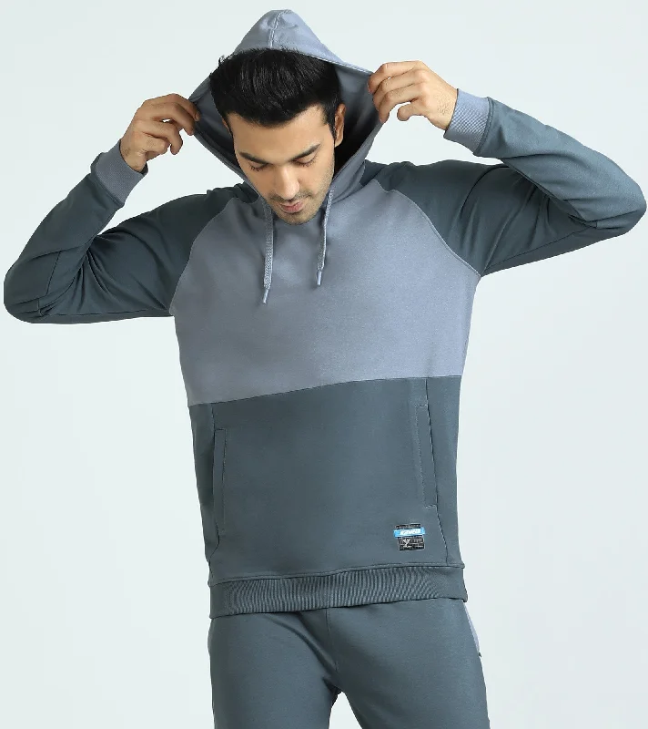 Weekend Bargains to Enjoy Quest French Terry Cotton Hoodies Slate Grey