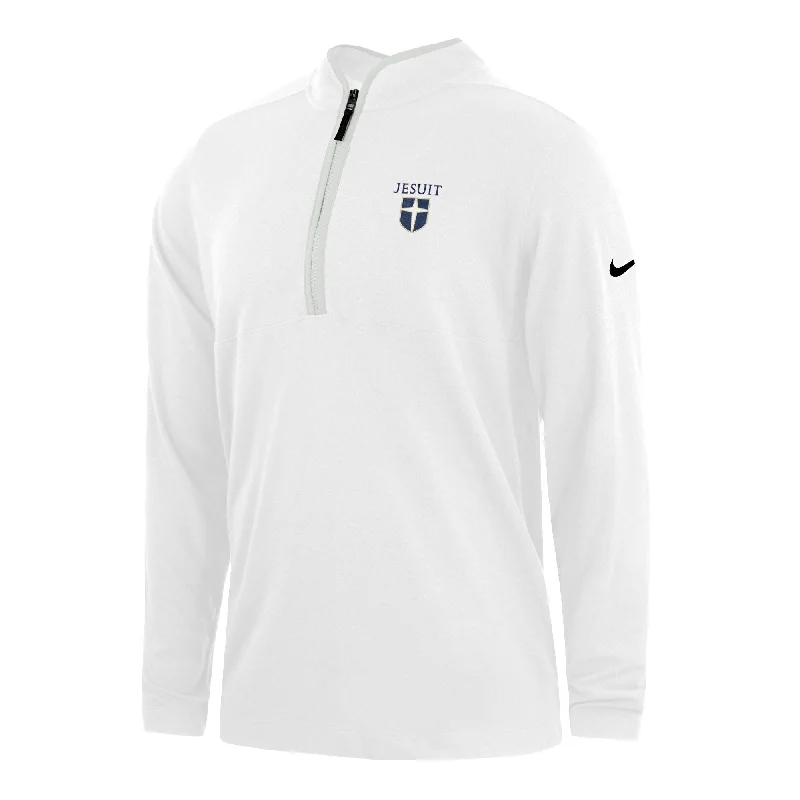 Value Deals Nike Golf Dri-FIT White Victory 1/2 Zip