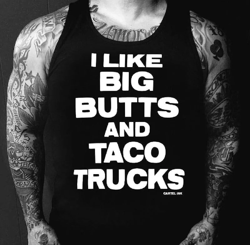 Special Promotion I Like Big Butts and Taco Trucks Men's Tank top