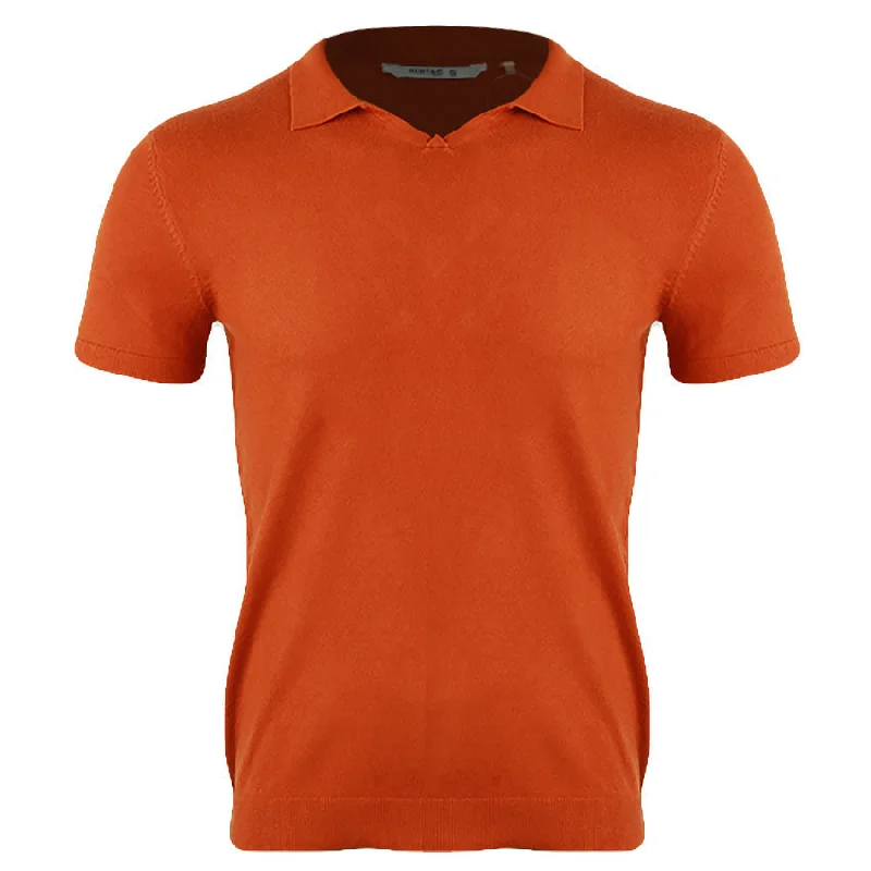 Weekend Offers That Excite REDTAG Men's Mid-red Polo Shirts