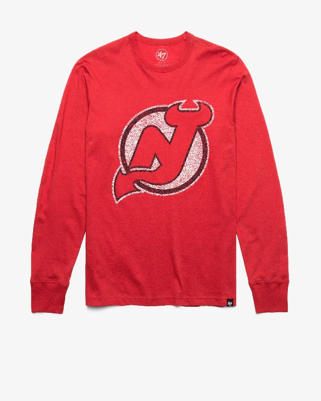 Pay Less NEW JERSEY DEVILS PREMIER '47 FRANKLIN LONG SLEEVE TEE