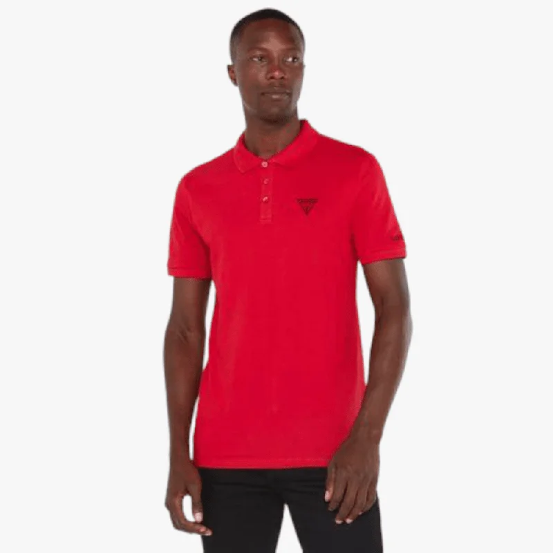 Early Access Guess Mens Classic Golfer Chilli Red