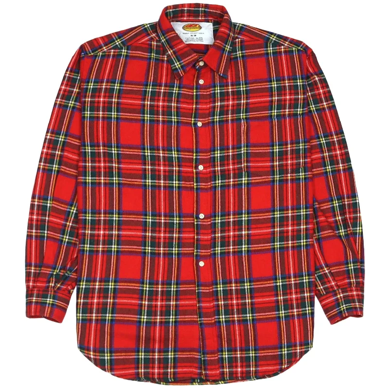 Fantastic Savings Toughgear Vintage Checkered Flannel Shirt Red Green Black