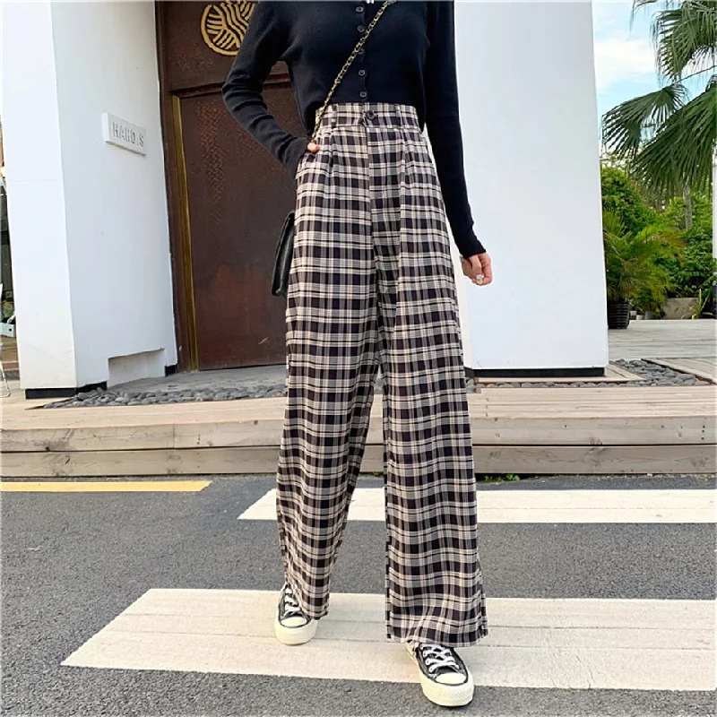 Super Bargain CityHottie - Sweatpants Women Clothes Pants Streetwear Winter Fashion Korean Style Wide Leg Harajuku Baggy Black High Waisted Vintage