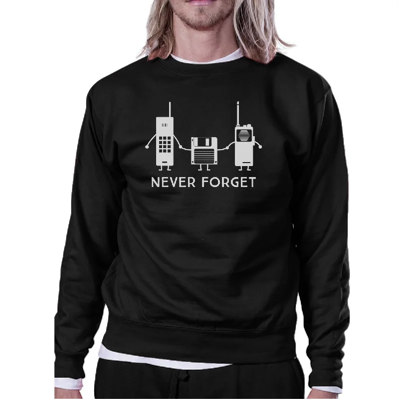 Final Sale Never Forget Black Sweatshirt