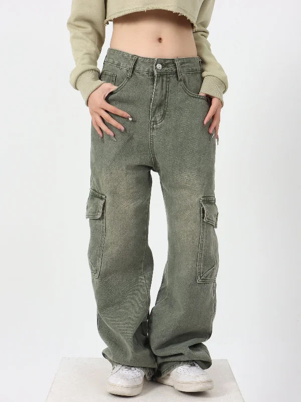 Weekend Savings Sensation Vintage Double Side Pocket Jeans
