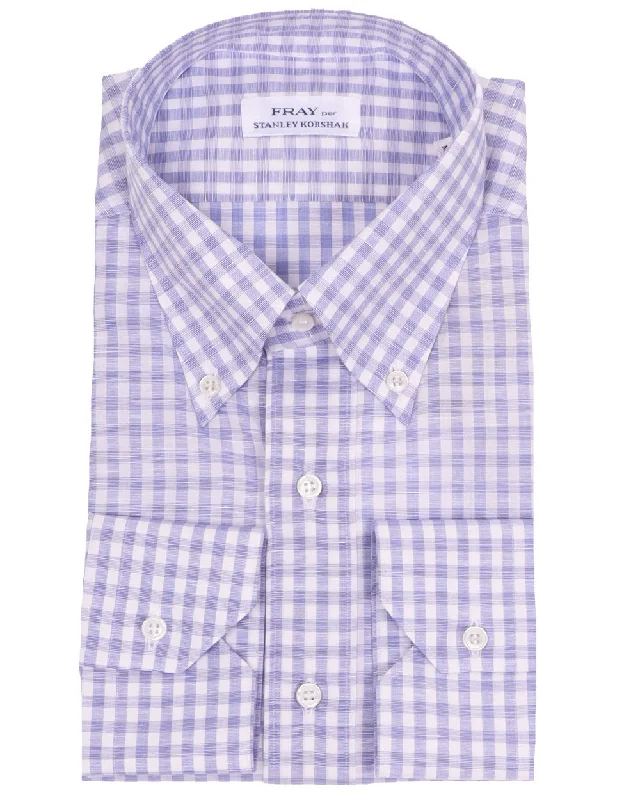 Reduced Prices Blue and White Plaid Boston Sportshirt