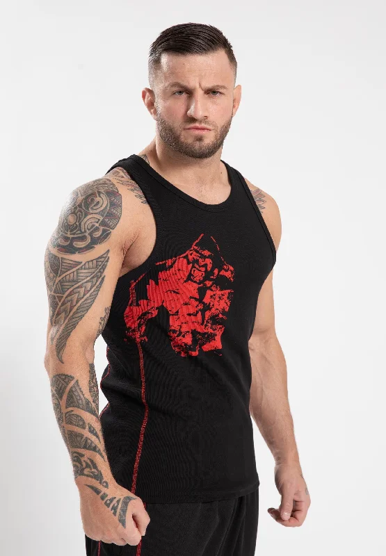 Buy Now Monterey Tank Top - Black/Red