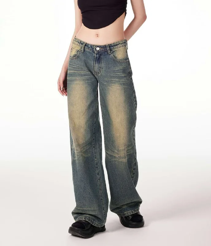 Limited Supply Sandblast Straight Fit Jeans