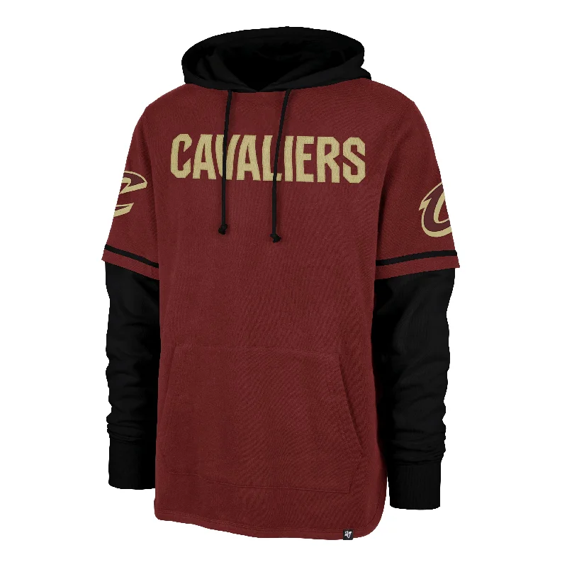 Last Chance CLEVELAND CAVALIERS TRIFECTA '47 SHORTSTOP PULLOVER HOOD
