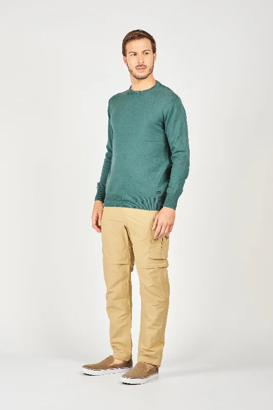 Deal Mania SWEATER BEANNIE GREEN