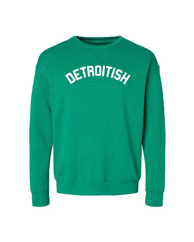 Markdowns Ink Detroit - Detroitish - Kelly Green Crewneck