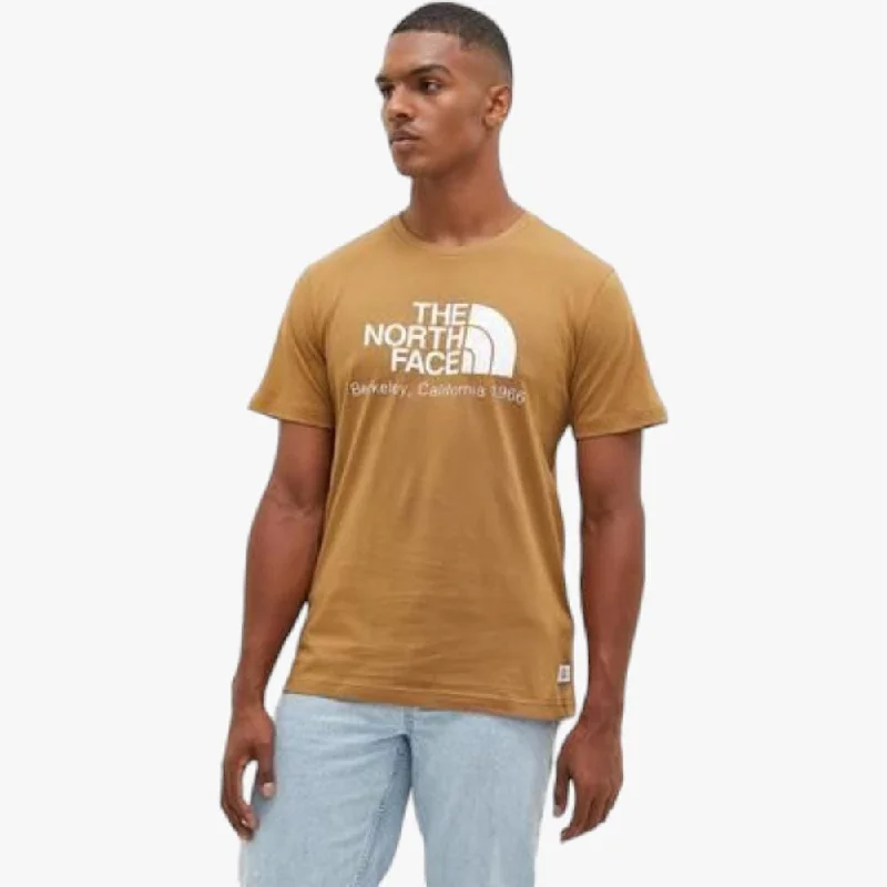 Warehouse Sale The North Face Mens Berkeley California Short Sleeve Tee Utility Brown Warehouse Sale The North Face Mens Berkeley California Short Sleeve Tee Utility Brown
