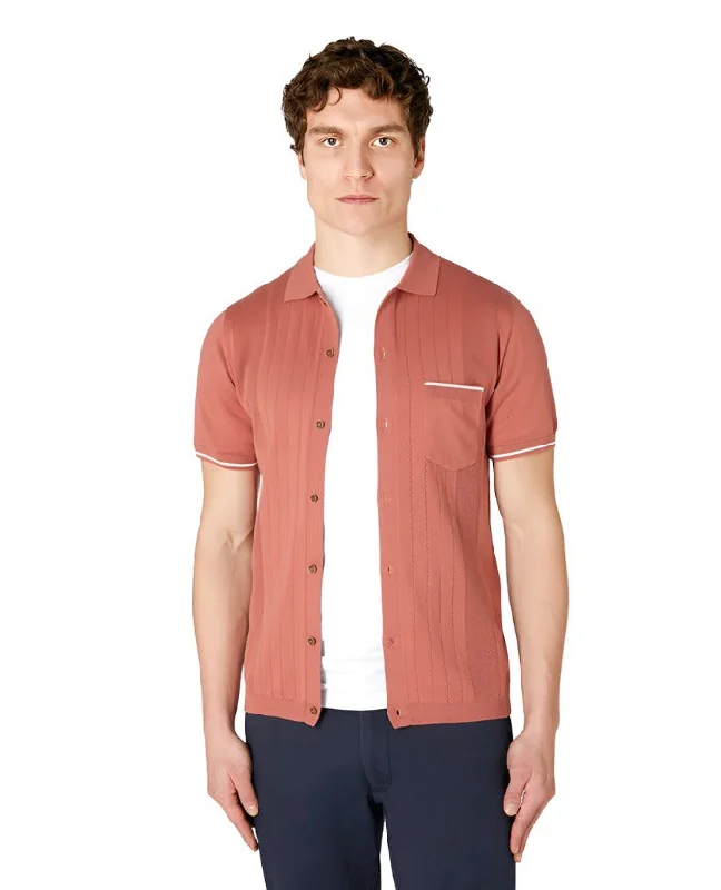 Unwind with Weekend Discounts ID50123-Remus Brick Polo Shirt