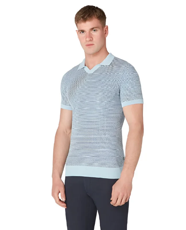 Act Fast ID70243-Remus Blue Skipper Collar Polo