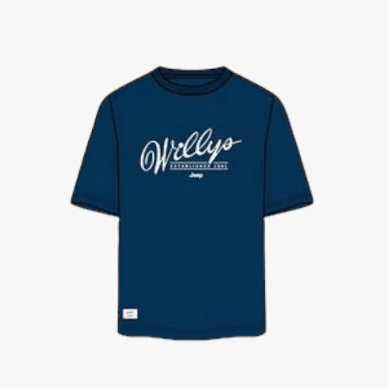 Weekend Offers That Impress Jeep Mens Fashion Graphic Short Sleeve Tees Navy