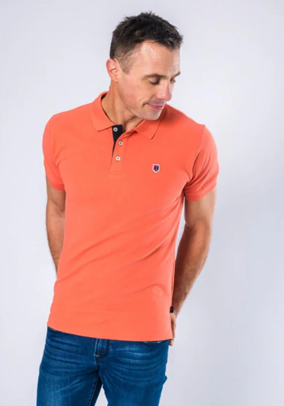 Savings Soar This Weekend XV Kings Makis by Tommy Bowe Polo Shirt, Tangerine