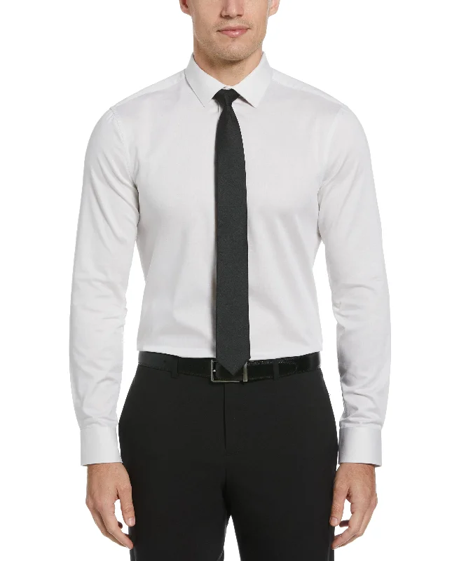 YEAR-End Clearance Slim Fit Dobby Polka Dot Print Dress Shirt
