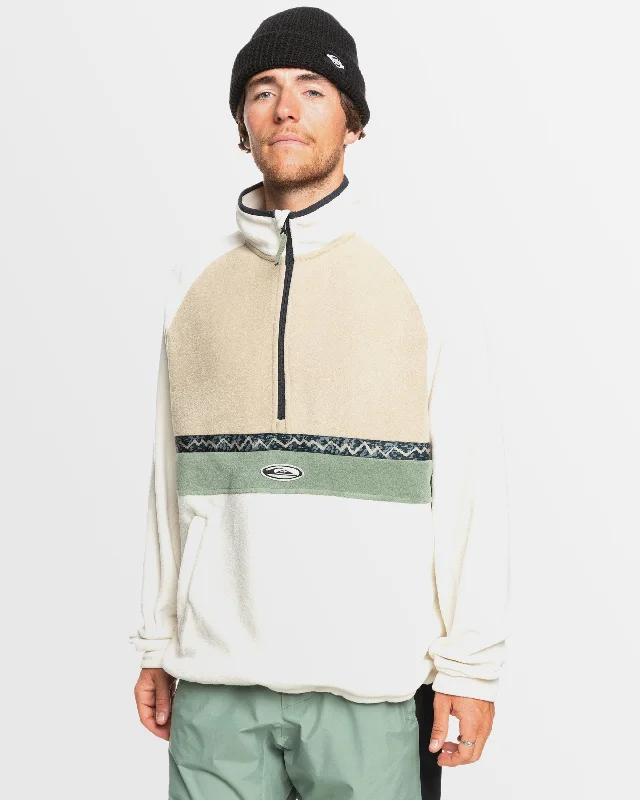 Fantastic Offers Mens Champagne Powder Half Zip Sweatshirt