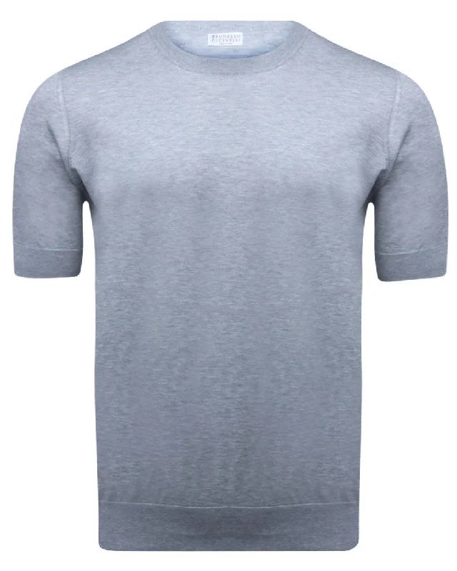 Make Your Weekend Count with Savings Grigio Knit Crew Short Sleeve