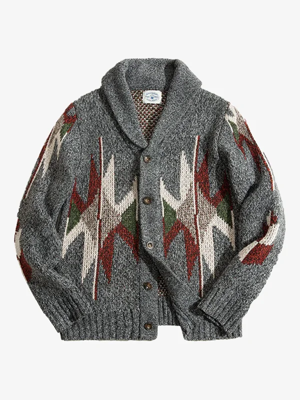 Discount Extravaganza Ethnic style Navajo Knitted Cardigan