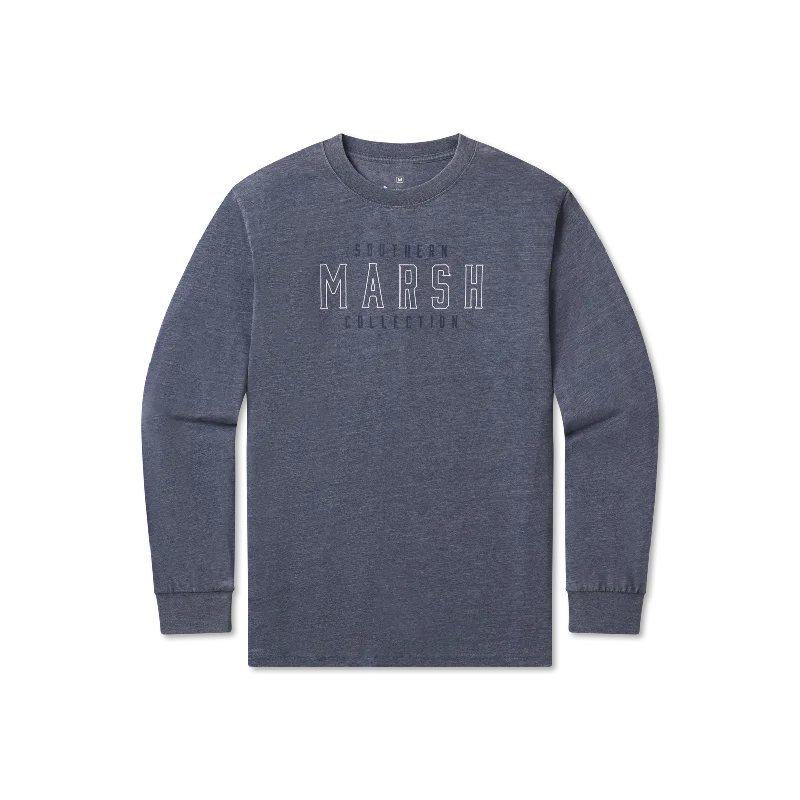 Markdown Sale SEAWASH™ Tee - Marsh Outline - Long Sleeve