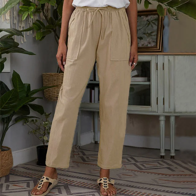 Weekend Price Cuts Galore Casual Straight Pants