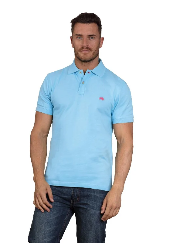 Exclusive Weekend Offers Inside Raging Bull Big & Tall Organic Signature Polo Shirt, Sky Blue Exclusive Weekend Offers Inside Raging Bull Big & Tall Organic Signature Polo Shirt, Sky Blue