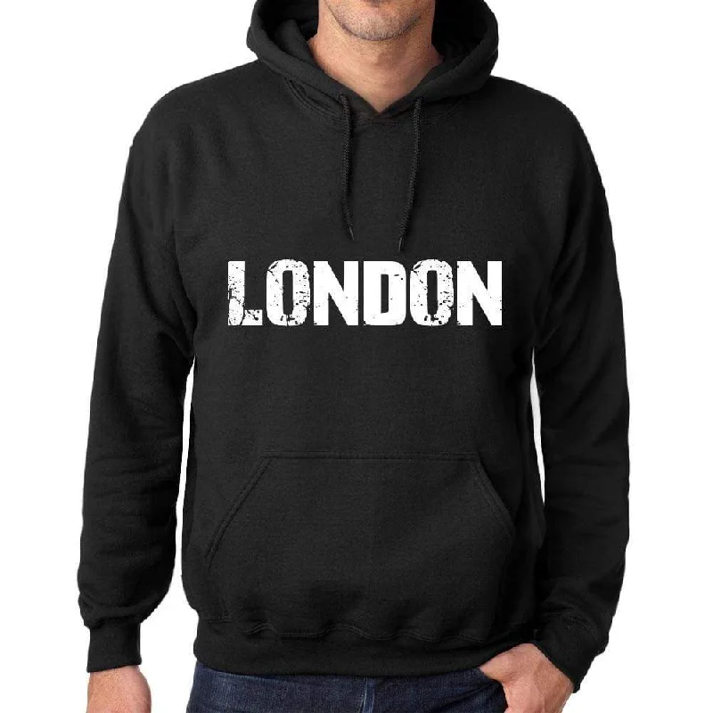 Cash Savings Men's Women's Unisex Printed Graphic Cotton Hoodie Soft Heavyweight Hooded Sweatshirt Pullover Popular Words LONDON Deep Black Cash Savings Men's Women's Unisex Printed Graphic Cotton Hoodie Soft Heavyweight Hooded Sweatshirt Pullover Popular Words LONDON Deep Black