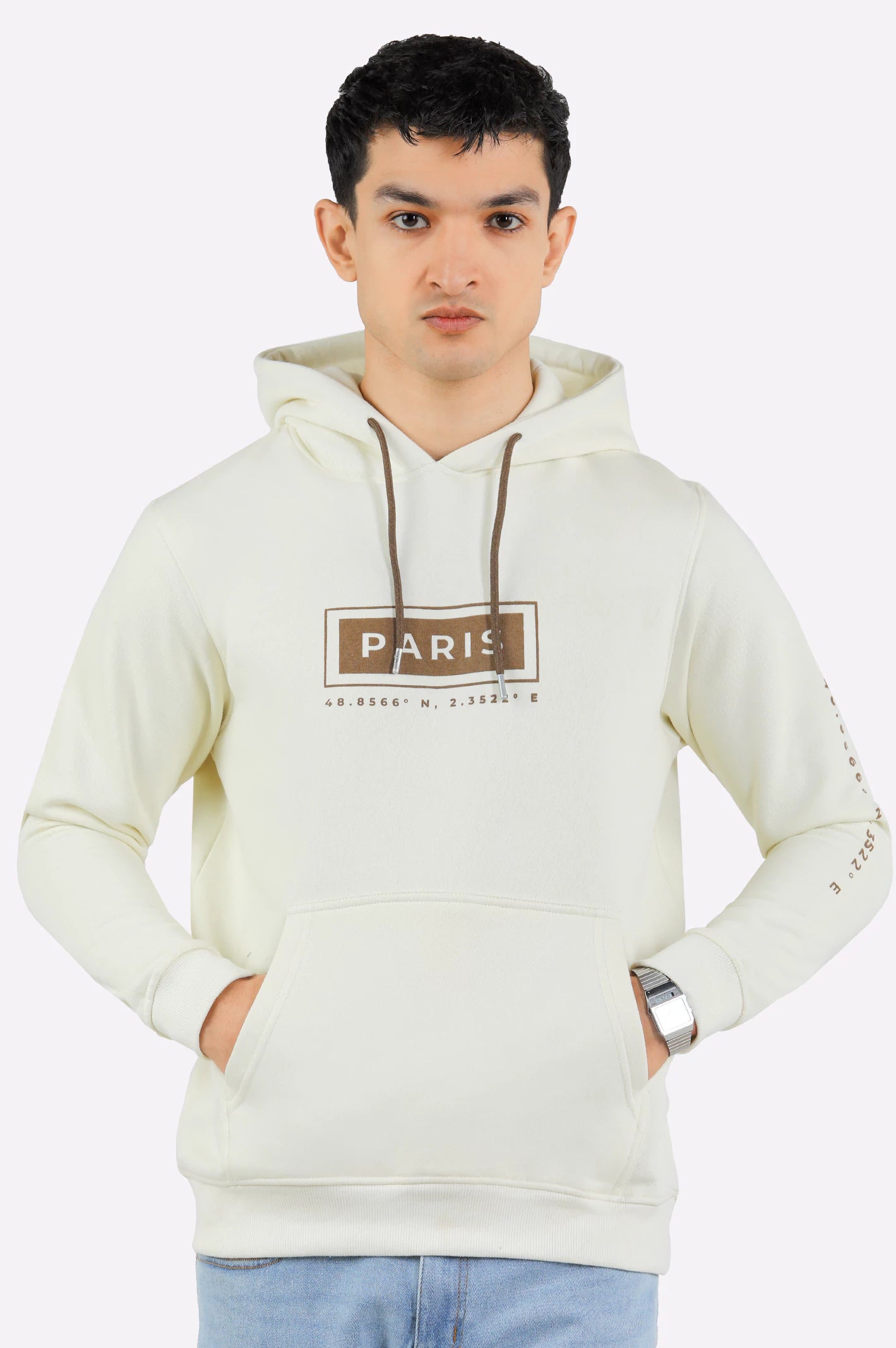 Weekend Offers That Delight Off White Graphic Pullover Hoodie