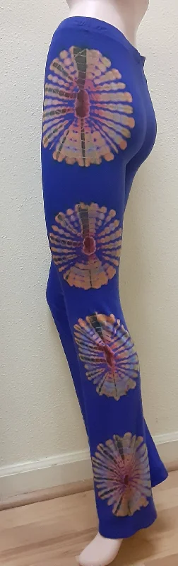Shop and Save Blue Pants with Tie-dye Starbursts