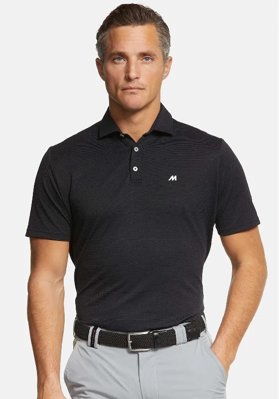 Weekend Deals to Make You Happy Meyer Rory High Performance Pique Polo Shirt, Black Weekend Deals to Make You Happy Meyer Rory High Performance Pique Polo Shirt, Black