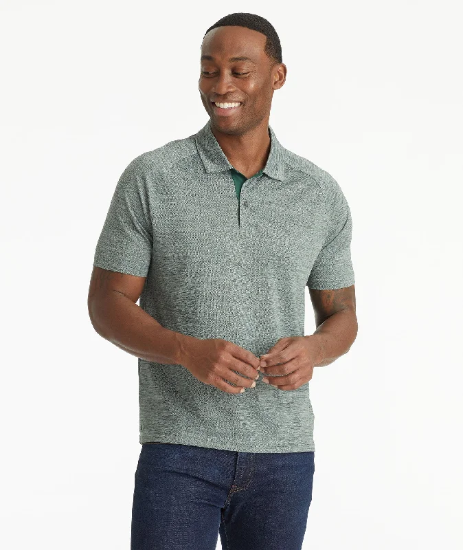 Members Only Heathered Performance Polo