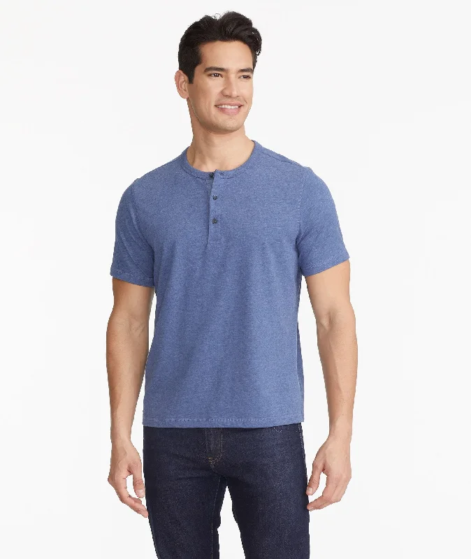 Incredible Offers Ultrasoft Short-Sleeve Henley
