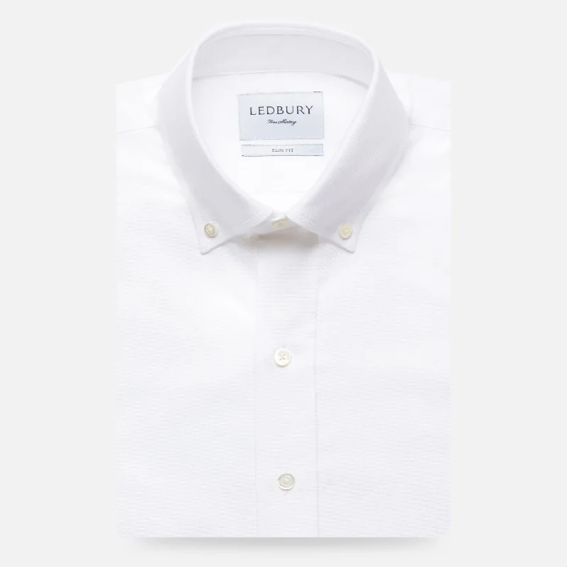 Weekend Offers You Can't Ignore The White Mayfield Oxford Custom Shirt