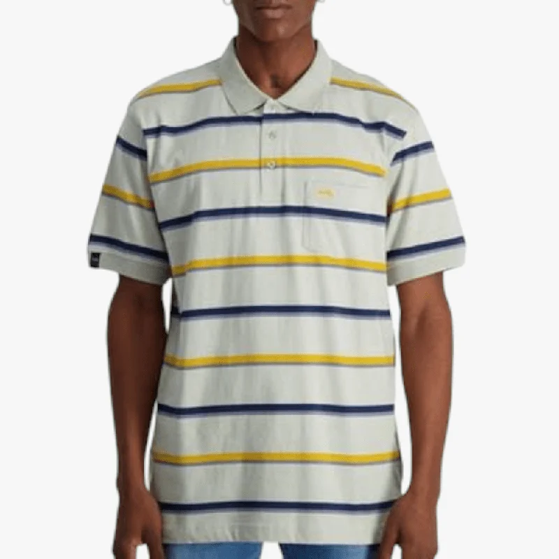 Fantastic Deals Jeep Mens Yd Multi Short Sleeve Golfer Silver Grey Gold