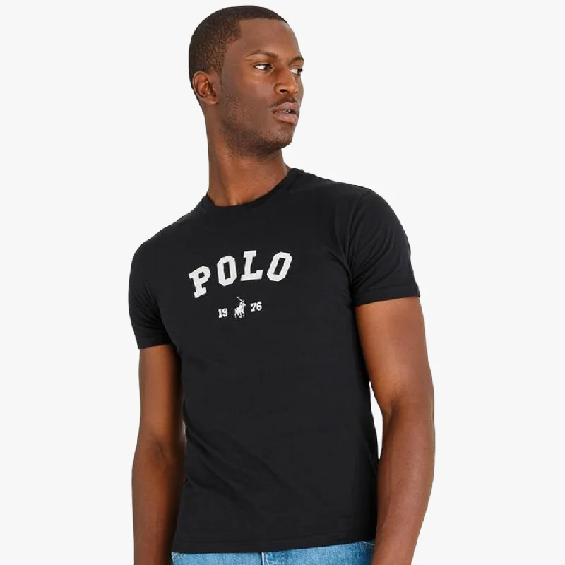 Bargain Prices Polo Mens Classic Printed Short Sleeve Tee Black
