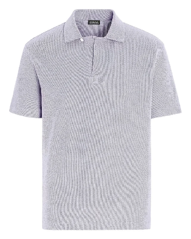 Unmissable Offer Dark Blue Waffle Polo