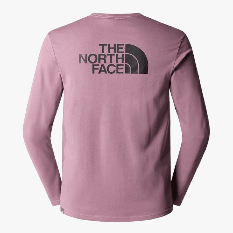 Get It Before It’s Gone The North Face Mens Easy Long Sleeve Tee Fawn Grey