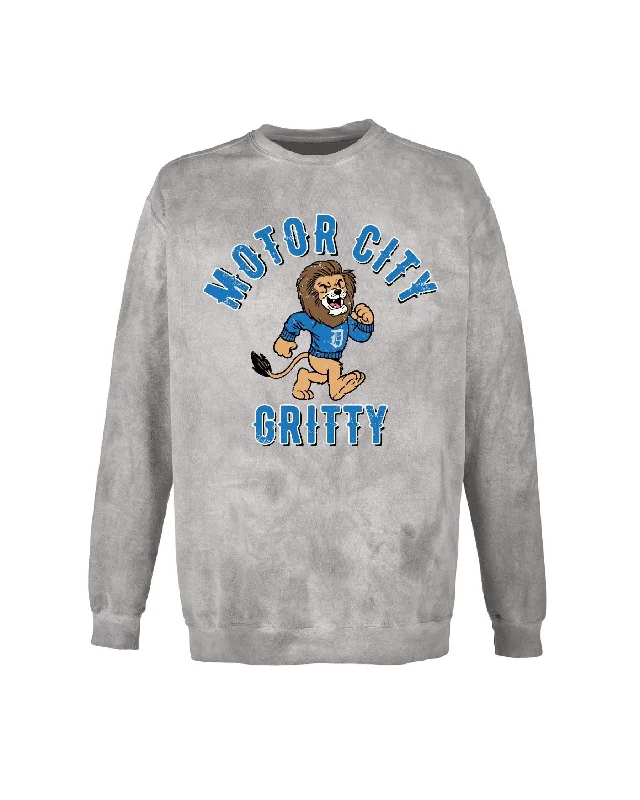 Act Fast Ink Detroit - Motor City Gritty Lions - Smoke Grey