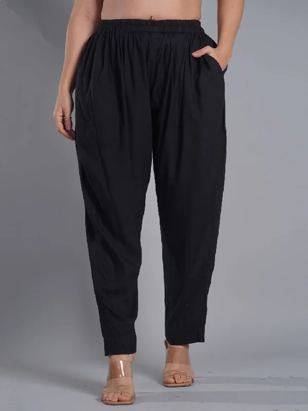 Instant Deal Black Rayon Pants