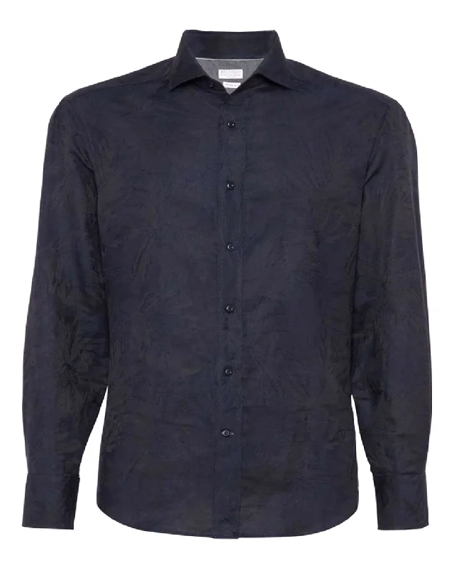 Best Deals Dark Navy Floral Sportshirt