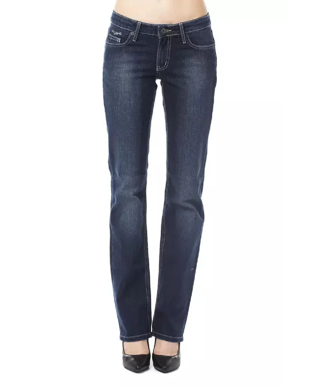 Shop the Weekend Away Ungaro Fever Women's Blue Cotton Jeans & Pant - W28 US